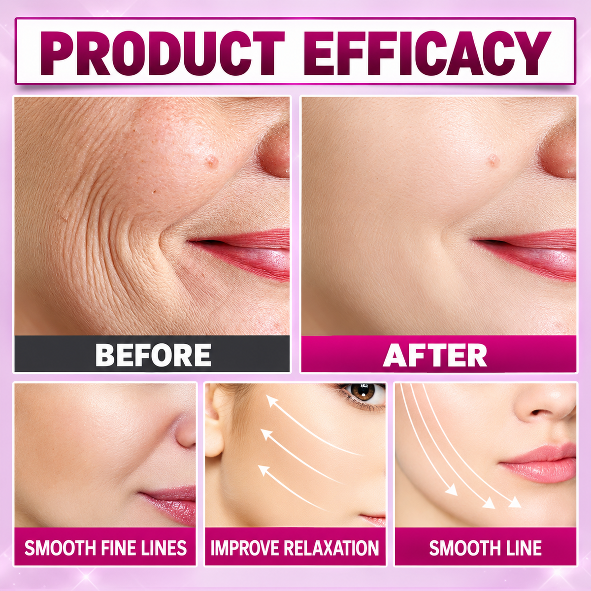 Instant V‑Face Lifting Invisible Tape