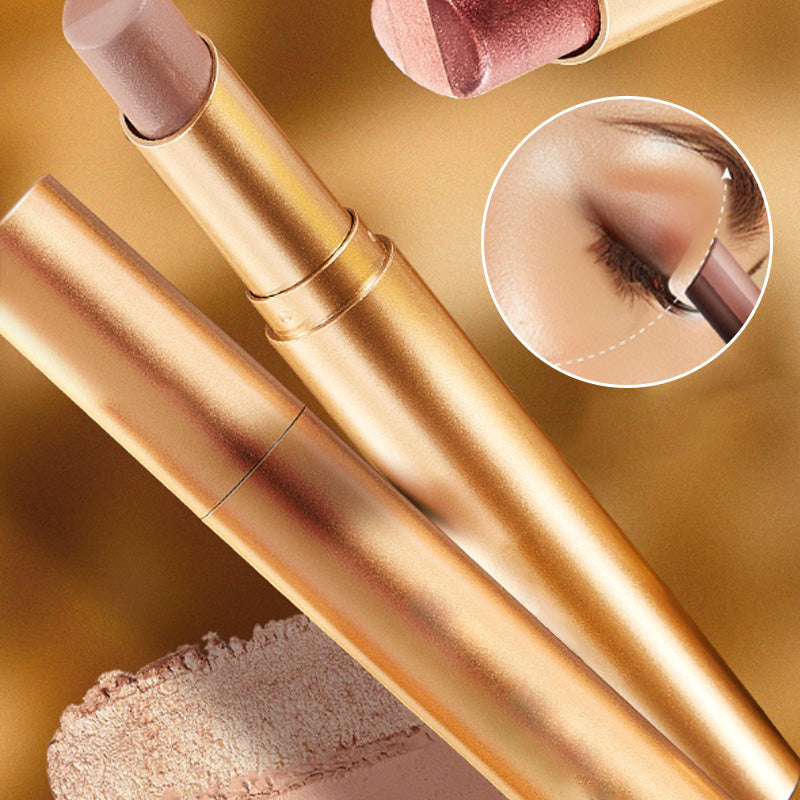 🥳2026 BESTSELLER🥾 3-in-1 Eyeshadow Stick – Fine Glitter Effect, Waterproof – Sweatproof, Long-Lasting – Mild Formula for Sensitive Skin – 4 Shades! 🛡️💨