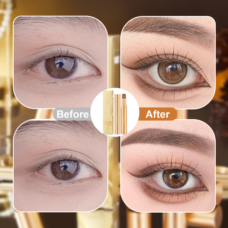 🥳2026 BESTSELLER🥾 3-in-1 Eyeshadow Stick – Fine Glitter Effect, Waterproof – Sweatproof, Long-Lasting – Mild Formula for Sensitive Skin – 4 Shades! 🛡️💨