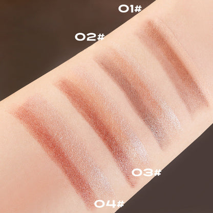 🥳2026 BESTSELLER🥾 3-in-1 Eyeshadow Stick – Fine Glitter Effect, Waterproof – Sweatproof, Long-Lasting – Mild Formula for Sensitive Skin – 4 Shades! 🛡️💨