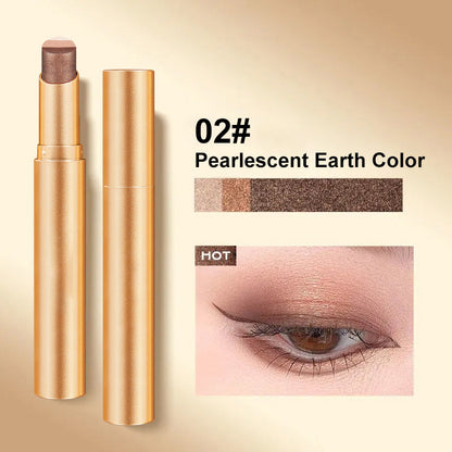 🥳2026 BESTSELLER🥾 3-in-1 Eyeshadow Stick – Fine Glitter Effect, Waterproof – Sweatproof, Long-Lasting – Mild Formula for Sensitive Skin – 4 Shades! 🛡️💨